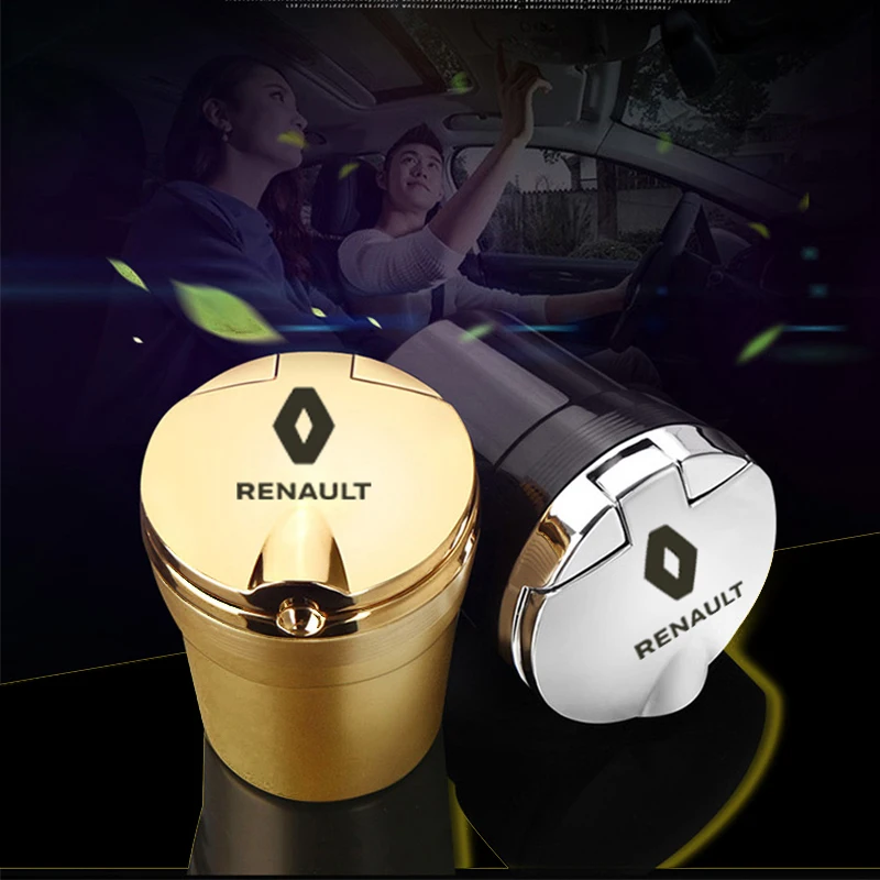 Автомобильная пепельница светодиодный светильник для офиса renault duster clio kwid аксессуары салона