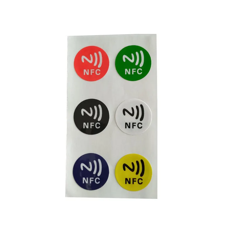 Антиметаллическая клейкая этикетка NTAG213 NFC стикер 13 56 МГц RFID метка 144 байт чтение