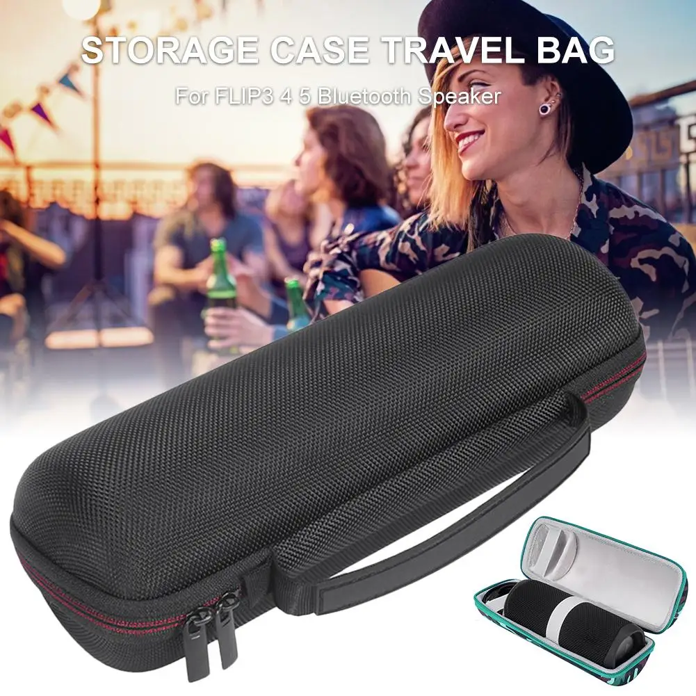 Портативный Bluetooth динамик сумка для хранения для FLIP3 4 5 Bluetooth динамик Жесткий EVA Водонепроницаемый Анти-Царапины Protactive сумка
