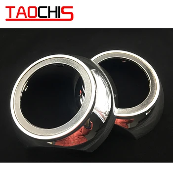 

TAOCHIS Car Styling Shrouds Mask for 3.0 inch HELLA 3R G5 Koito Q5 Bi Xenon Projector Lens Retrofit Head Light Volkswagen Tiguan