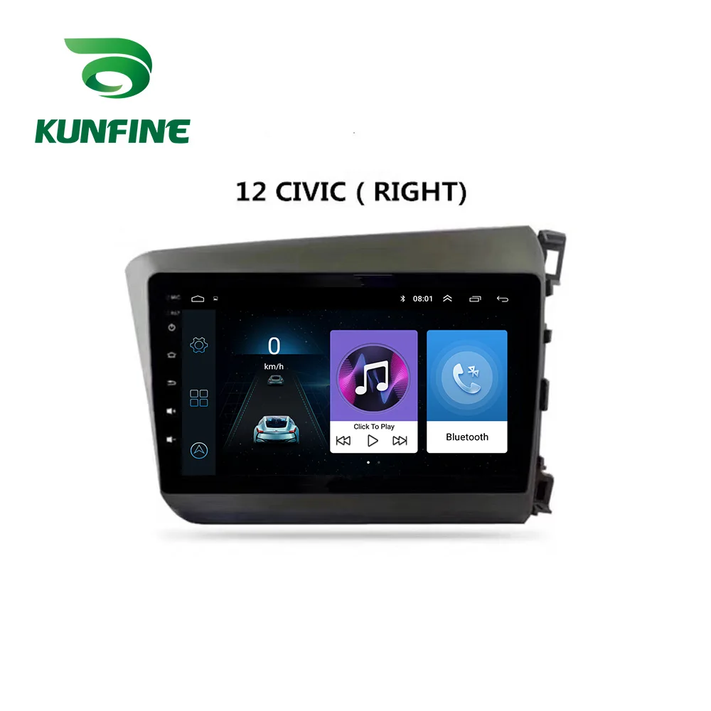 Android Car DVD GPS Navigation Multimedia Player Car Stereo For Honda CIVIC RIGHT 2012 2013 2014 2015 Radio Headunit3