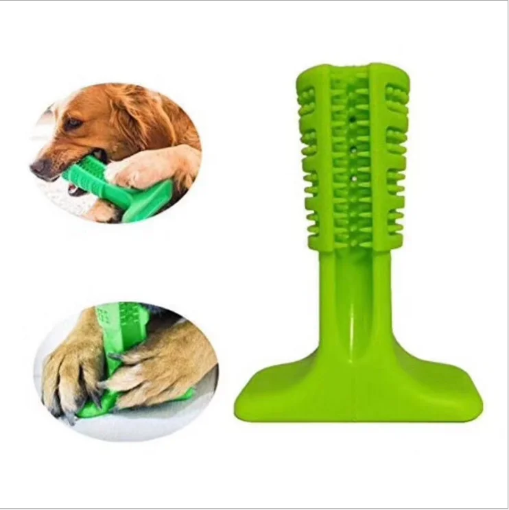 Dog Toy Dog Chew Toys Dog Toothbrush Pet Molar Tooth Cleaning Brushing Stick Doggy Puppy Dental Care Dog Pet Supplies