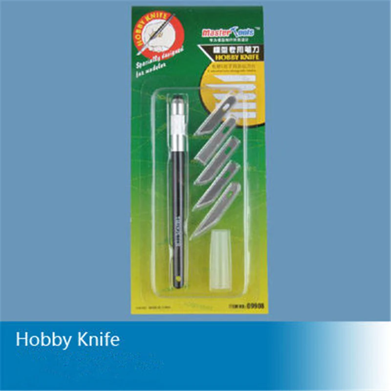 

Набор ножей для хобби Trumpeter Master Tools 09908, набор резаков для сборки, инструмент для рукоделия (5 лезвий)