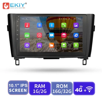 

EKIY 10.1' IPS Car Multimedia Video Player Media GPS Navigation Android No 2 Din Auto Radio For Nissan Qashqai X-Trail