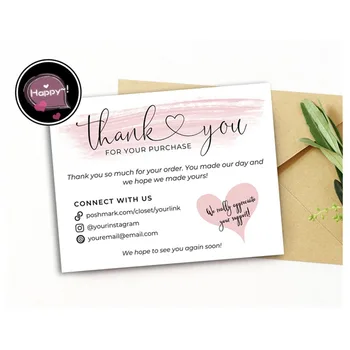 

Poshmark Thank You Cards Business Thank You Note Ideas Custom Thank You Card