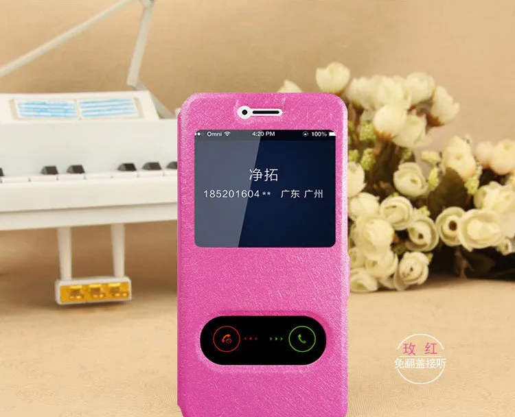 MEAFORD Flip Case For Huawei Honor 6X Case Flip Leather Cover Window Quick Answer Phone Shell Capa For Huawei Honor 7X Case Skin (4)