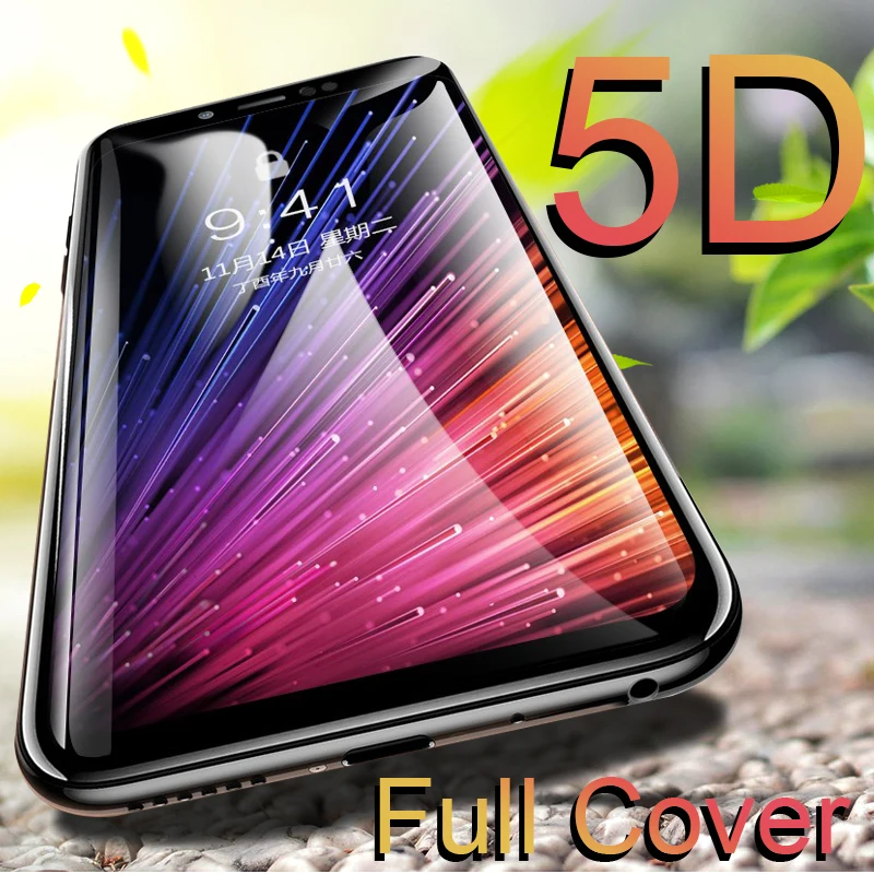 5D Защитное стекло для Huawei P20 Lite Pro полное покрытие P20lite Защита экрана закаленное