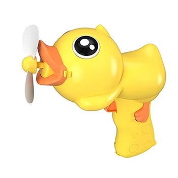 

Battery-operated Manual Gift With Fan Children Fun Bubble Blower Machine Cartoon Shooter Summer Kids Toy Outdoor Game Dual Use