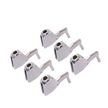 

SEWS-A Set 6Pcs Electric Guitar String Quasi-Stringter Tuner Buttons for Guitar Electric Bass Guitar Tuners Machine Heads