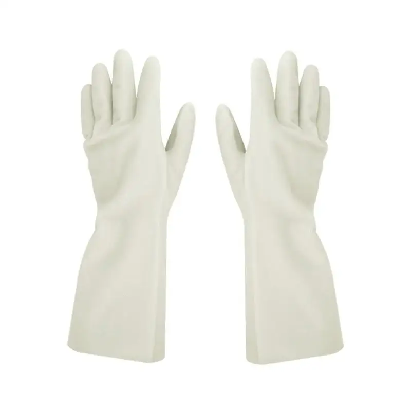 1 пара, волшебный, резиновый перчатки для мытья посуды, кухонные перчатки для мытья посуды - Цвет: White