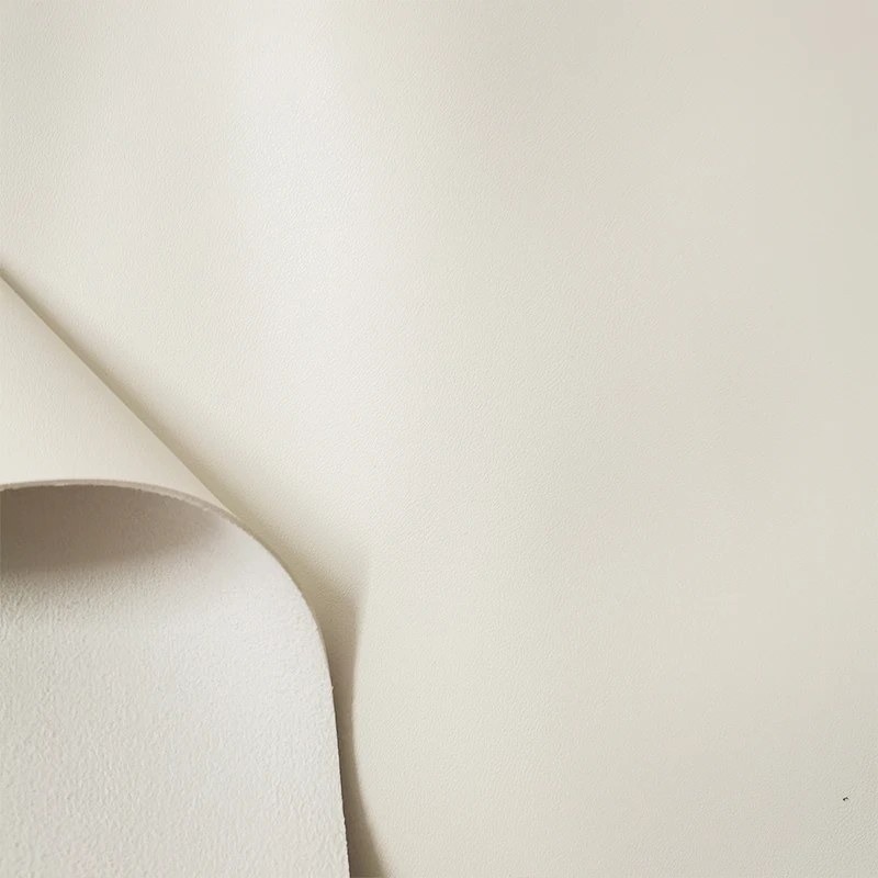 White Faux PU Leather Fabric, Artificial Leather Fabric, Sewing Belt, Shoes, DIY Bag Material, 1.8mm Thickness, Good Quality