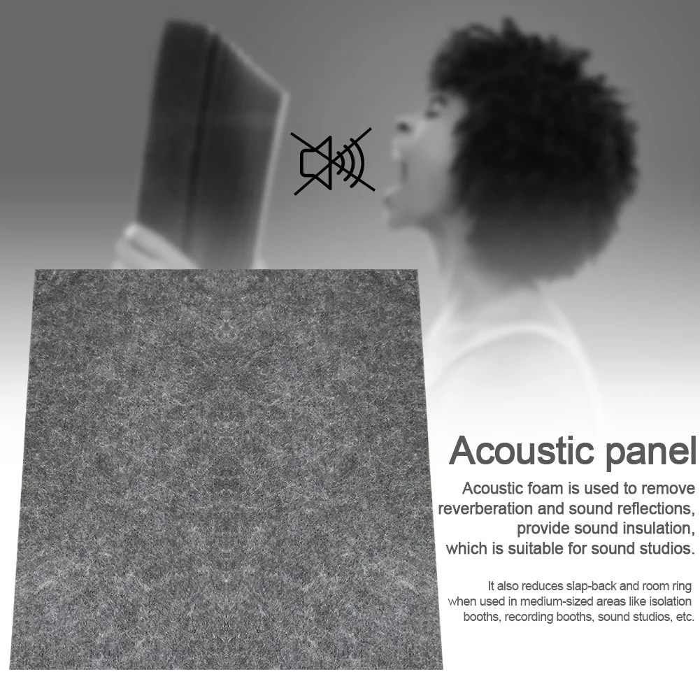  Treatment Panel Studio Room Sound Proofing Decoration Protective Kindergarten Wall Acoustic Foam Ho - 4000419302292