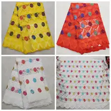 HL! Последнее поступление хлопчатобумажная швейцарская вуаль в африканском стиле кружевная ткань высокого качества нигерийский французский Чистый хлопок вышитые швейцарские маркизет кружевные ткани! J10725