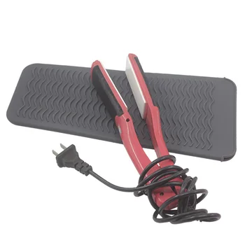 

Multi-function Heat Resistant Silicone Mat Pouch Hair Mat Pouchs Hair Straightener Flat Irons for Curling Iron Hair Styling Tool