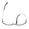 Retro Anti-Blue Light Reading Glasses Oval Design Half Frame Hyperopia Eyeglasses Round Glasses Men Women Flexible Frame +3.5+4 3