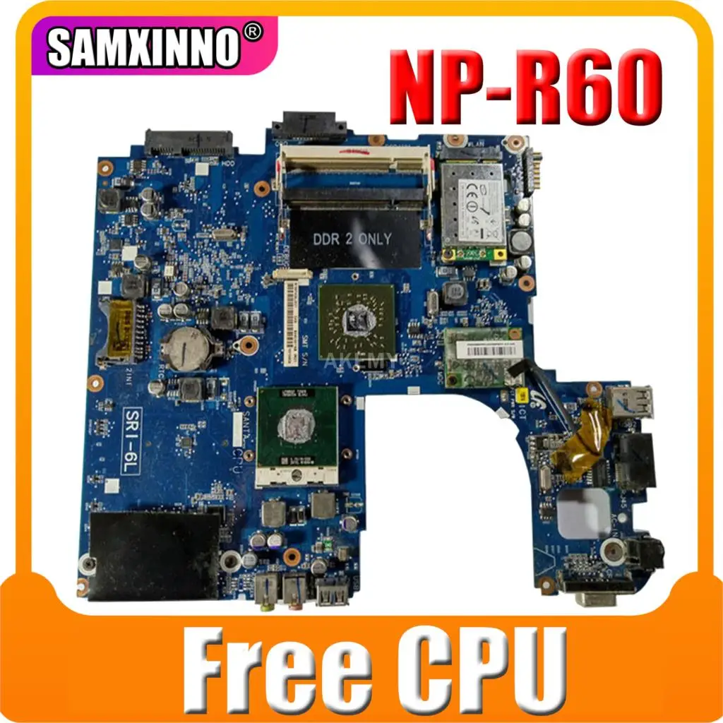 SAMXINNO материнская плата для ноутбука Samsung R60 плюс NP-R60Y BA92-04772A основная RS600ME SB600 Radeon