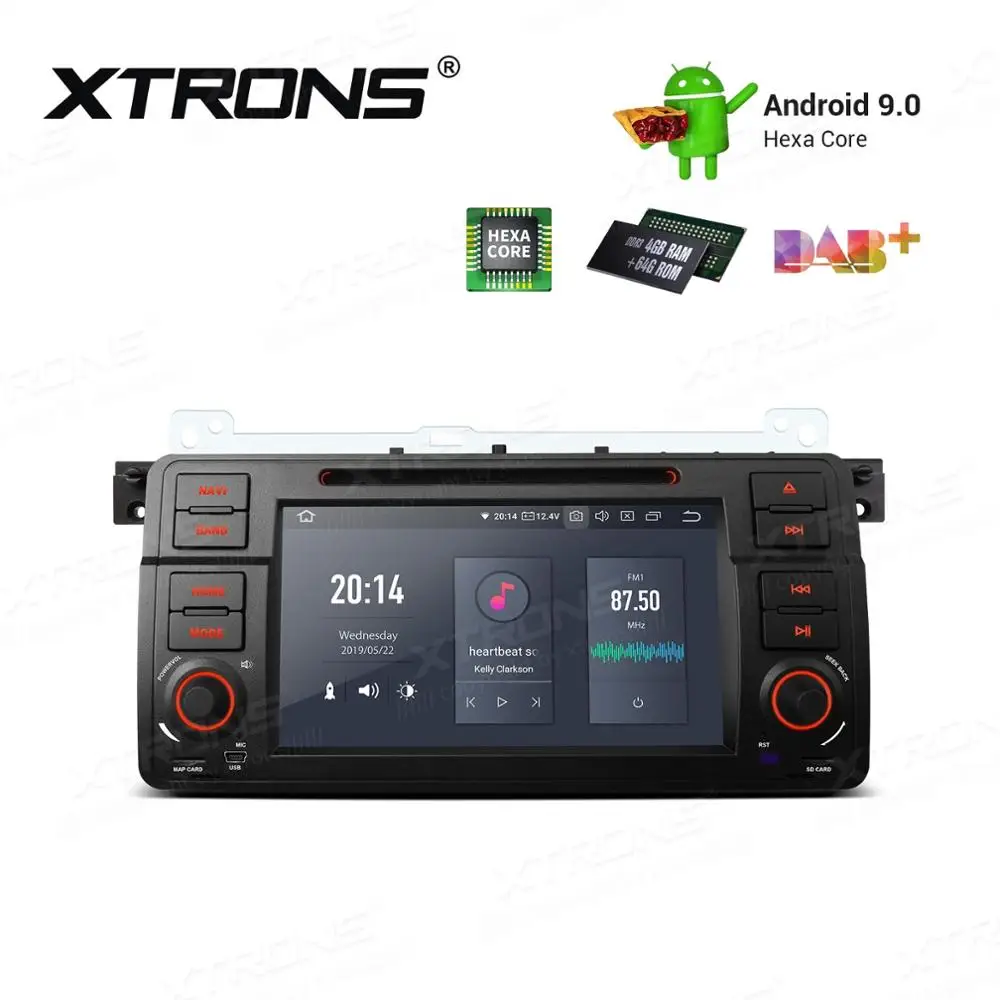 Top 7" Android 9.0 OS Car DVD Multimedia Navigation GPS Radio for MG ZT 2001 2002 2003 2004 2005 with HDMI Output Function Support 4