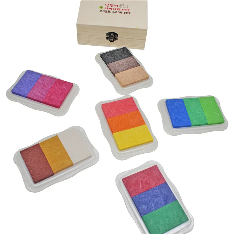 6 Colors Inkpad Handmade DIY Craft Oil Based Ink Pad Rubber Stamps Fabric Wood Paper Scrapbooking Ink pad Finger Paint Wedding
6 Colors Inkpad Handmade DIY Craft Oil Based Ink Pad Rubber Stamps Fabric Wood Paper Scrapbooking Ink pad Finger Paint Wedding