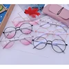 Heart Design Women Myopia Glasses Cute Girls Gradient pink Lens Sunglasses Female Fashion Nearsighted Spectacles 0,-1.0~-6.0 L3 5
