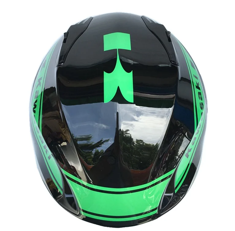 Для мотоцикла Kawasaki полноразмерная Защитная шляпа для мужчин/женщин классический