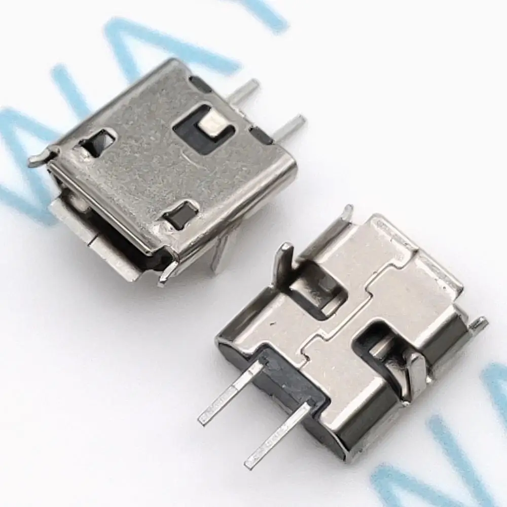 50pcs micro usb 2pin b type female connector for mobile phone micro usb jack connector 2 pin charging socket connectors aliexpress