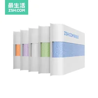 ZSH Polyegiene Antibacterical Towel Young Series 100% Cotton 5 Colors Highly Absorbent Bath 34*34cm Face Hand Towel 1