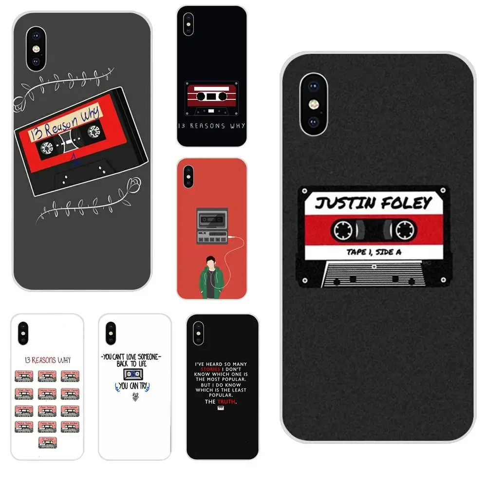 

TPU Covers Cases 13 Thirteen Reasons Why Tape For Galaxy J1 J2 J3 J330 J4 J5 J6 J7 J730 J8 2015 2016 2017 2018 mini Pro