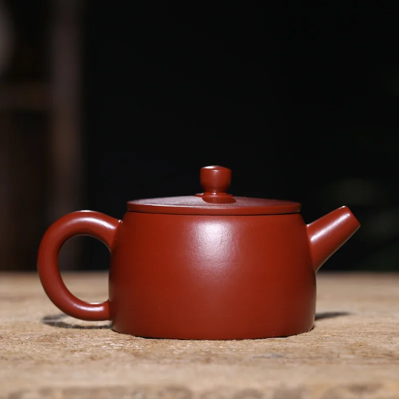 Manufacturers Direct Selling Tea Pot Hand Goods Raw Ore Dahongpao Tea Yixing Clay Teapot Entirely Handmade Mate Pot Gift Custom