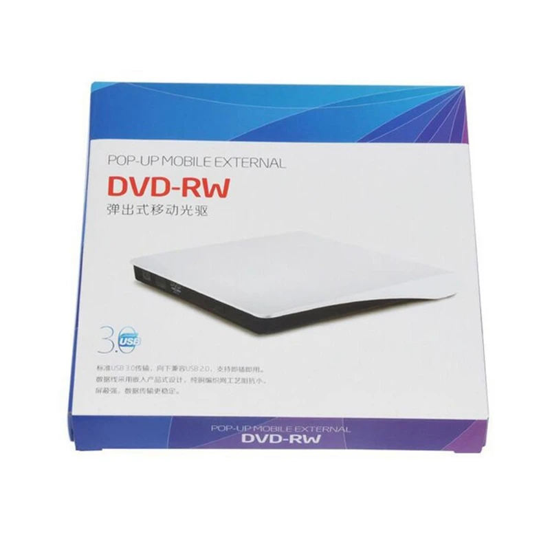 Внешний DVD привод USB 3.0DVD горелки оптический привод кард-ридер ультратонкий-SCL