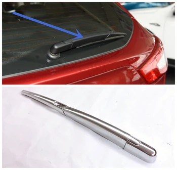 

For Nissan Qashqai J11 2015 2016 2017 2018 Car Styling Chrome Rear Window Wiper Arm Blade Cover Trim Sticker Accessories