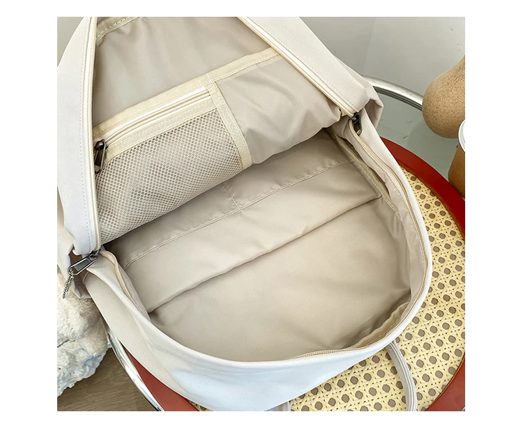 NEW Backpack Double Zipper Women Waterproof Korean Style cheap Schoolbag Female College Student Laptop backpack Women's backpack