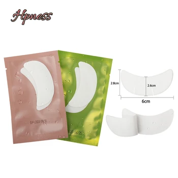 

20/50/100/200/500 Pairs Makeup Tools Free Shipping Eyelash Extension Pad Gel Patch Grafting Under Eye Patches Lint Free Stickers