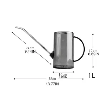 

Garden 1 Litre/ 35 OZ Long Spout Watering Can for Succulents Bonsai Catus Plants K4UA