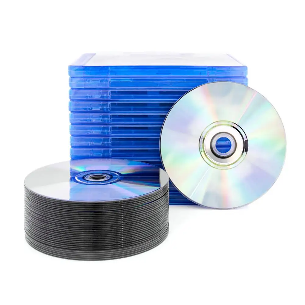Квадратный ltra тонкий один Slimline синий Сменные Чехлы для Blu Ray DVD фильмы держатель #