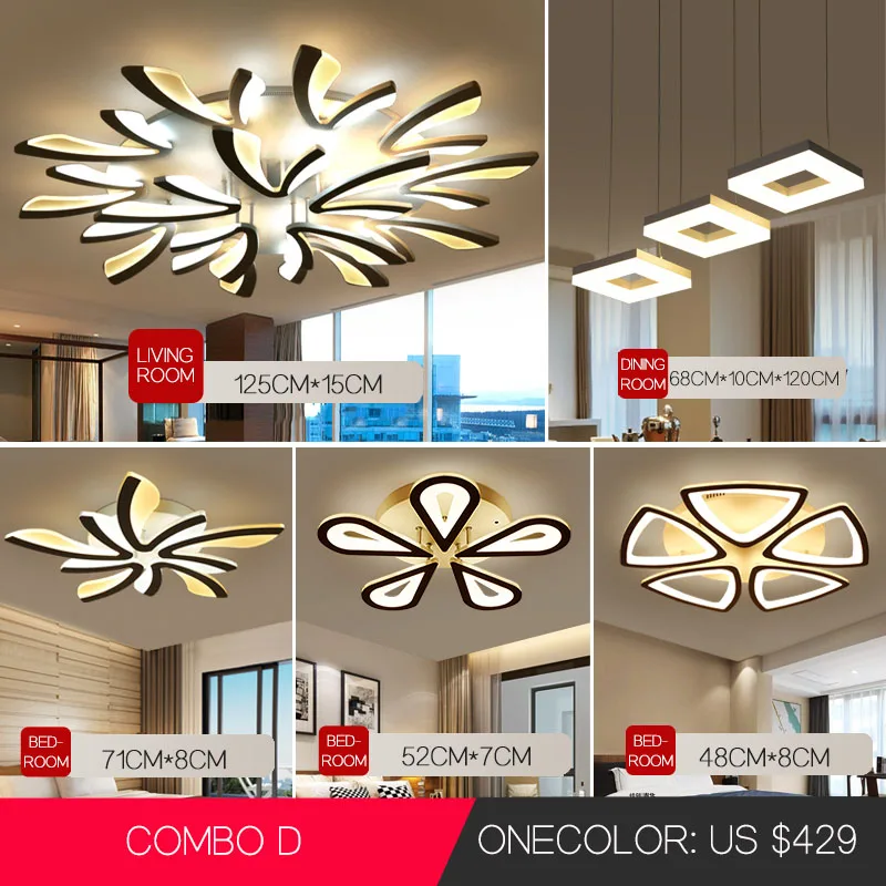

LED Ceiling Lights Dandelion Indoor Ceiling Lamp Modern Simple Post-Modern Living Room Bedroom Dining Room Study Room
