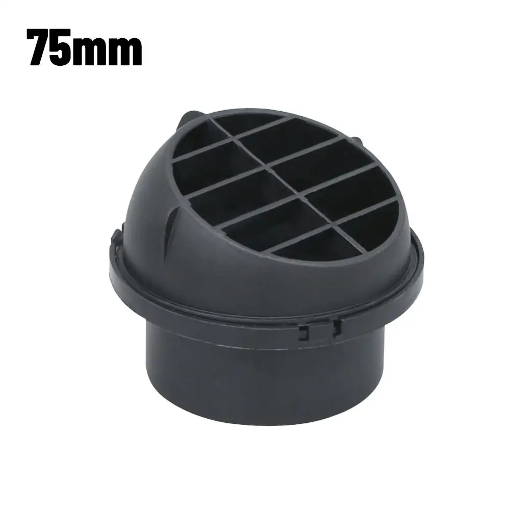 

60mm 75mm Auto Car Heater Duct Warm Air Vent Outlet for Eberspacher Webasto/Propex 360 Rotate Warm Air Outlet for Diesel Heater