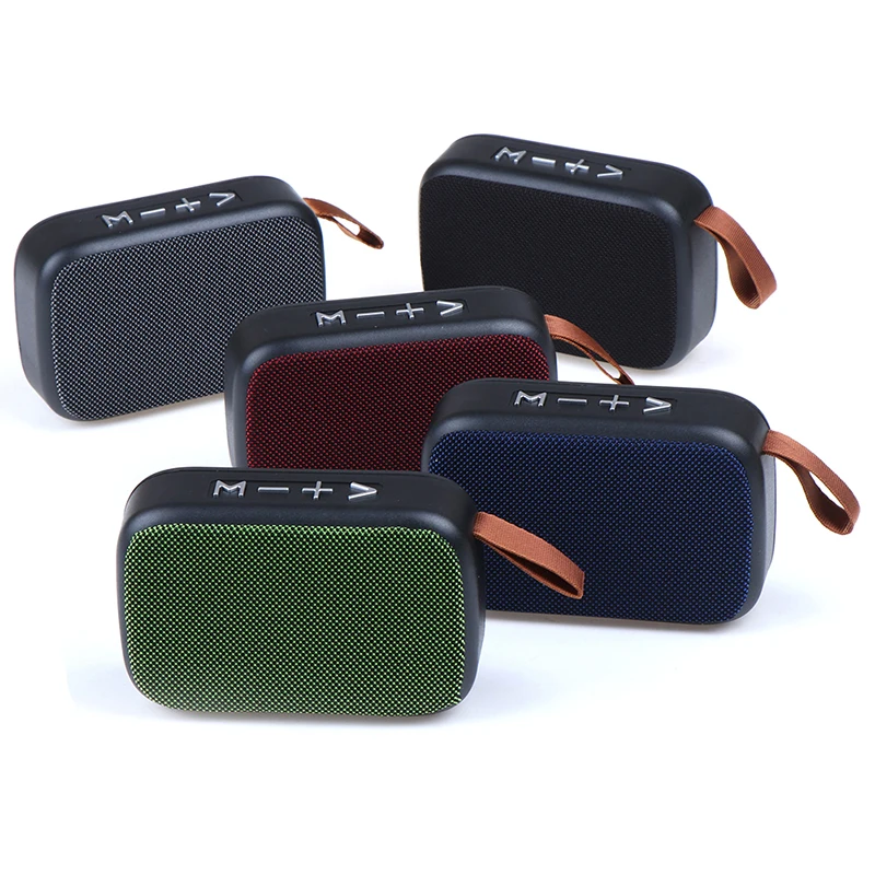 1pc Mini Bluetooth Speaker Outdoor Portable Column Wireless Speaker Stereo Music Outdoor Loudspeaker Support Boxes