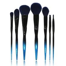 7pcs Makeup Brushes Set Professional Eyes Makeup Beauty Tools kit Brushes Soft Fiber Gradient Handle Makeup Brush