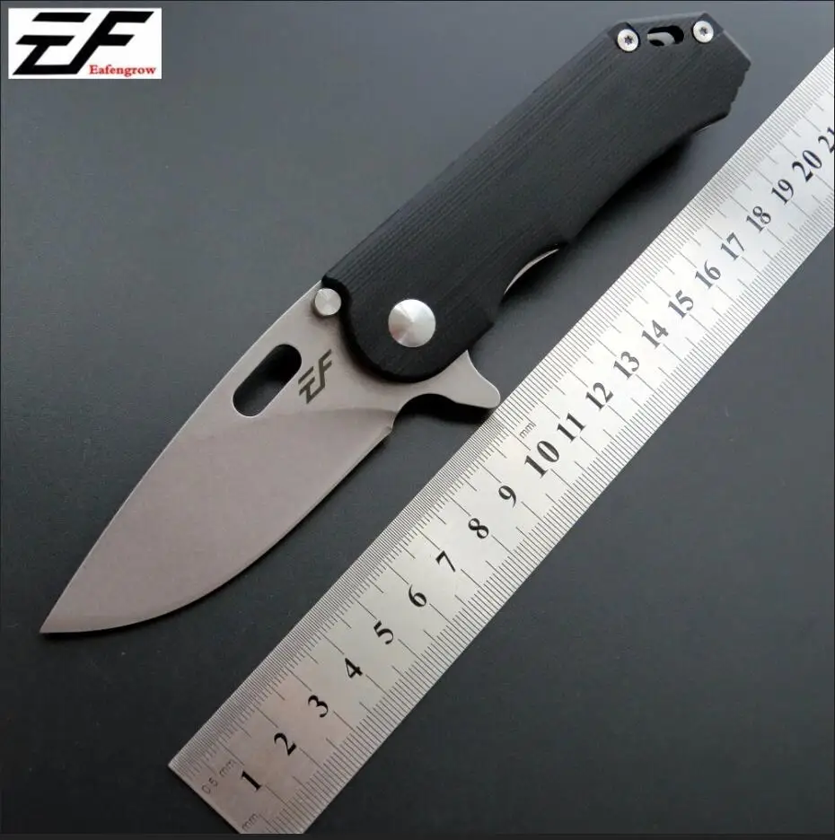EF32 карманный складной нож D2 Сталь лезвие+ G10 ручкой, для улицы, для охоты, кемпинга, фруктовый нож, инструмент для повседневного использования - Цвет: A1
