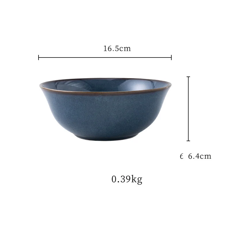 bowl Японская Традиционная Керамическая пиала для риса Ramen лапша суп чаша для лапши, Ramen, Udon, Miso, тайский, Pho суп - Цвет: bowl