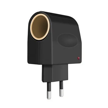 

Onever EU Plug Car Cigarette Lighter Power AC 220V To DC 12V Black Adapter Converter Mini Automobile Accessories Useful