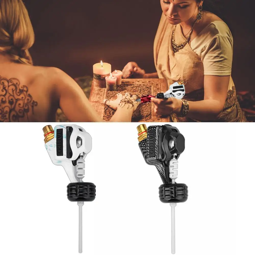 

Professional Quiet Motor Patterned Tattoo Machine Tattooist Body Art Rotary Equipment Tattoo Gun Body Art Tool