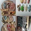 Merry Christmas Nail Stamping Plate Snowflake Snowman Bear Stamp Template Deer Design Nail Art Image Plate Printing Stencil Tool 6