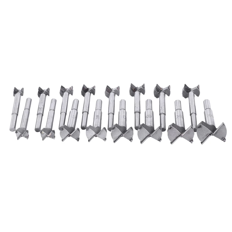BMBY-16pcs/набор буровых коронок Профессиональный Форстнер деревообрабатывающая кольцевая пила резец по дереву для вращающихся инструментов 15-35 мм