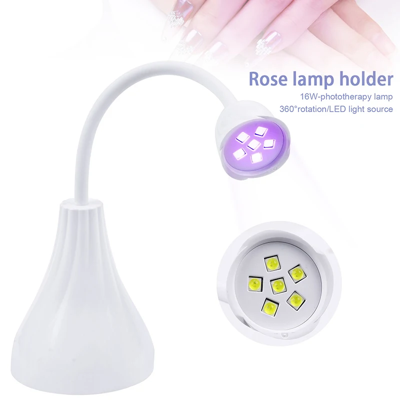 White UV LED Nail Lamp 18w Professional Dryer Gel Polish Light for Fingernail Toenail TO | Красота и здоровье