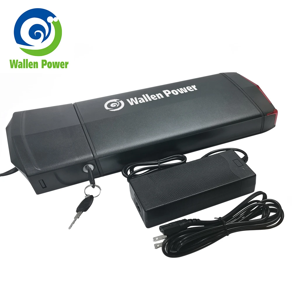 Wallenpower фара для электровелосипеда в Батарея 18650 литиевых батарей 36V 13AH