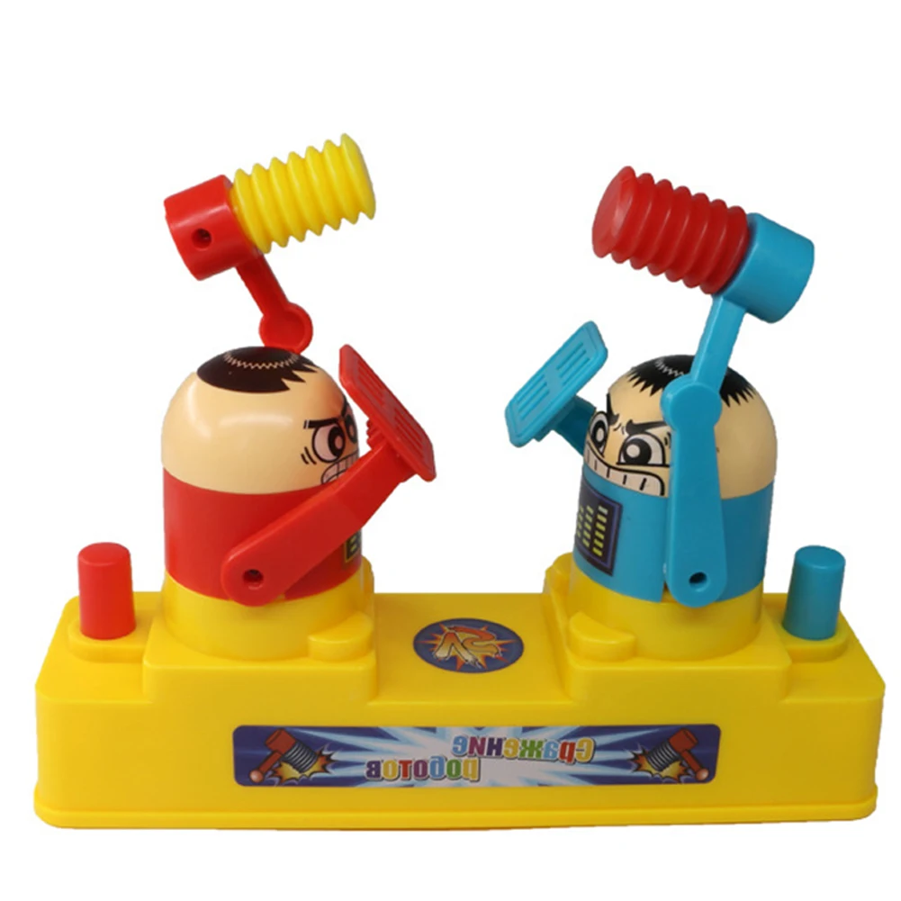 

1Set Family Battle Game Boxing Warrior Toy Table Game Fighting & Defend Game For Parent-child Interactive Fun Play