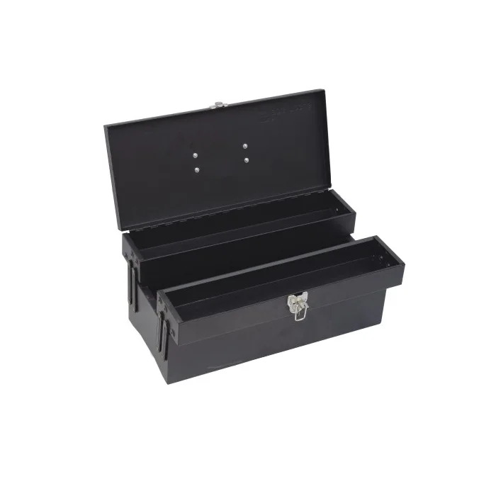 

Persian Professional-Grade Double Layer Tilting-Hand Metal Tool Box BS524502
