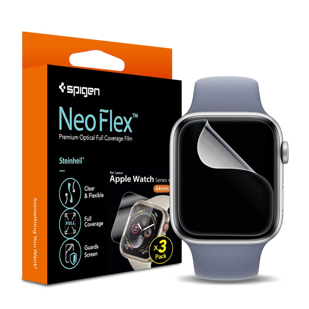 Filme para Apple 4-protetor de Tela de Cobertura de Tela Spigen Neoflex se 5 Cheia Macia Flexível Tpu Ver 6 - 1 se 5 4-protetor de tela de cobertura