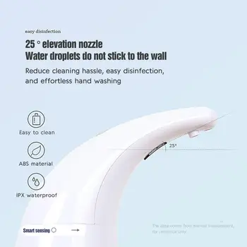 

Ouchless Automatic Hand Washer ABS Protective Equipment Creative Soap Pump Soap Dispenser Foam 250ML Soap Dispenser Hotel
